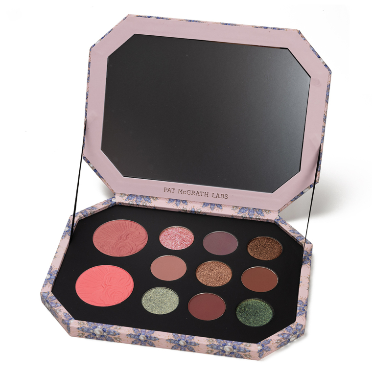 Pat McGrath Labs チークとアイシャドウのパレット Pat McGrath Bijoux Brilliance Eye & Cheek Palette Swatches