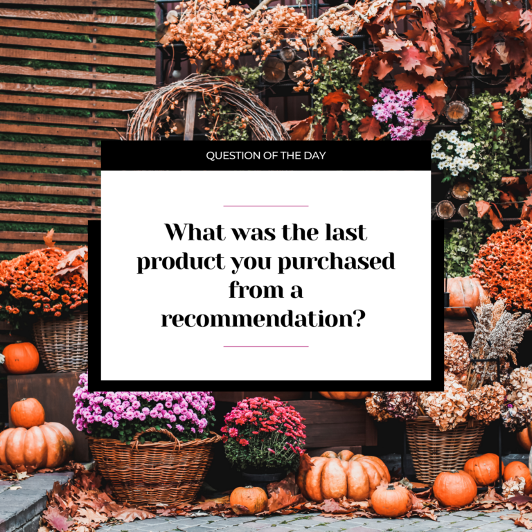 What was the final product you bought from a advice?