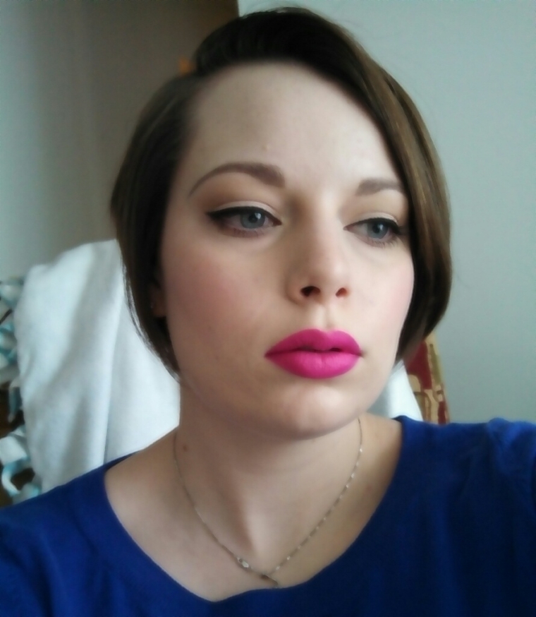 Look Featuring MAC Candy Yum Yum