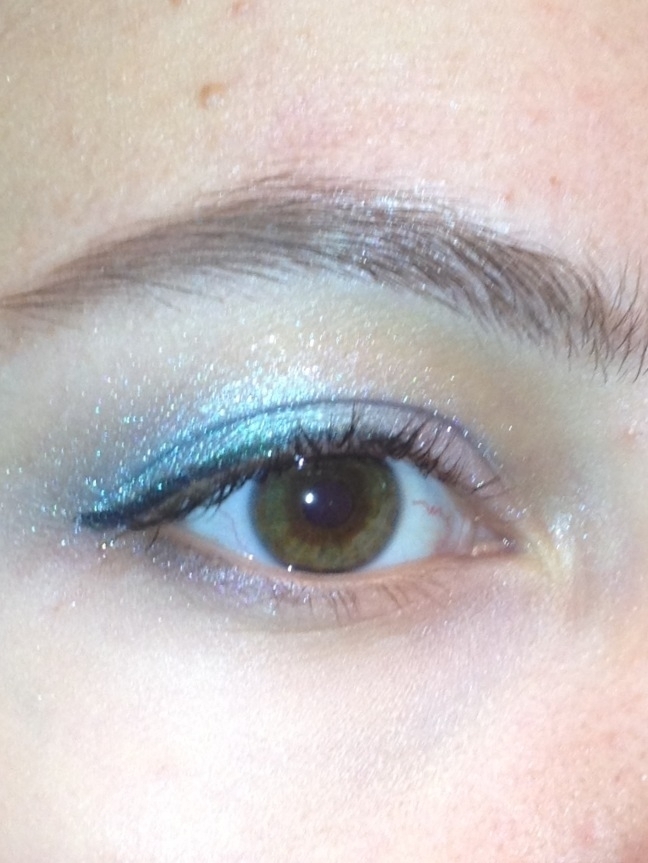 Turquoise Shimmer Look
