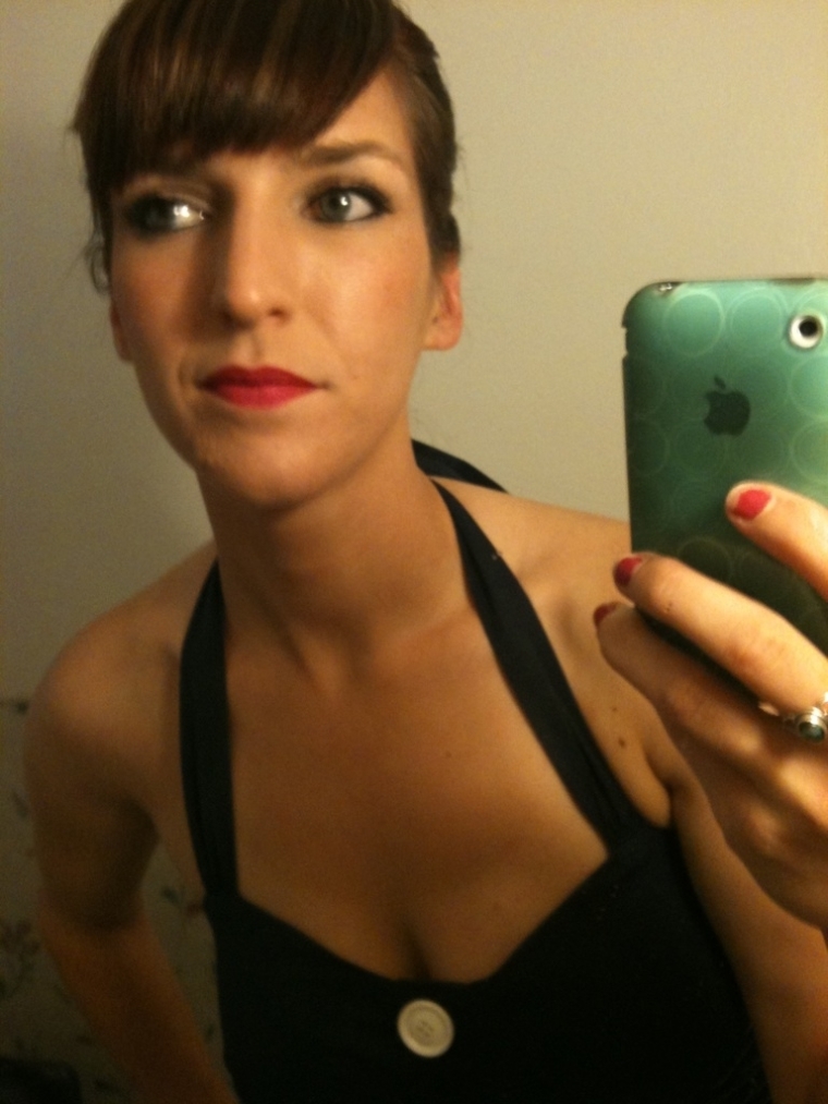 Retro Red Lips