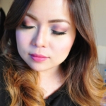 Gold and plum