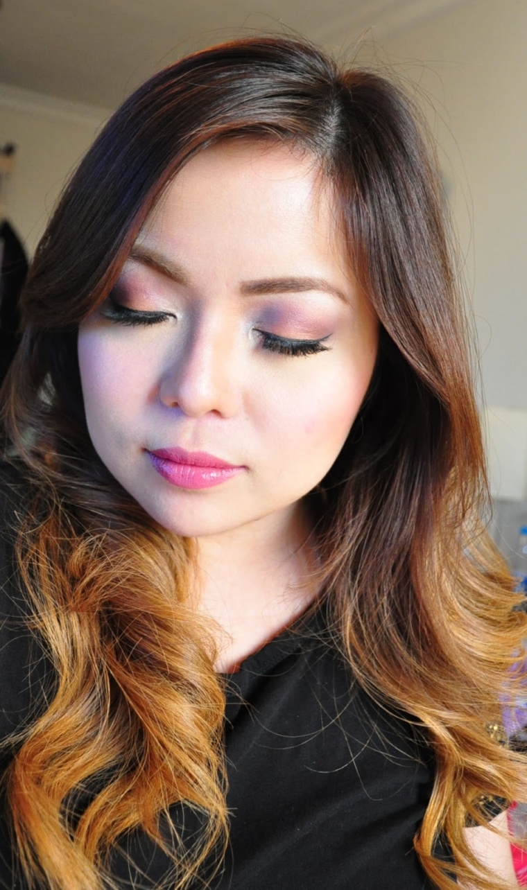 Gold and plum