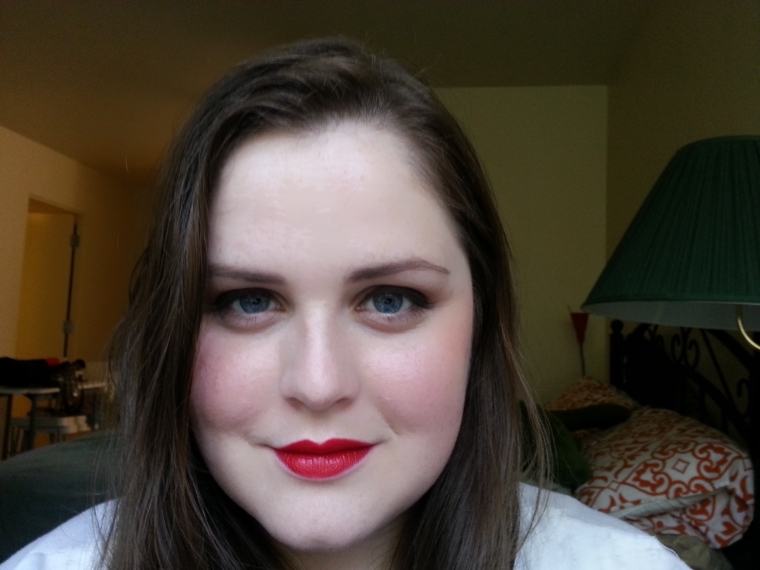 Red Lips & Matte Lids