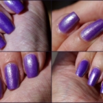 Electric Purple:  CrowsToes and Zoya