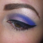 Bold Purple Cat Eye