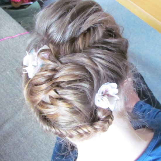 Fishtail Braided Updo