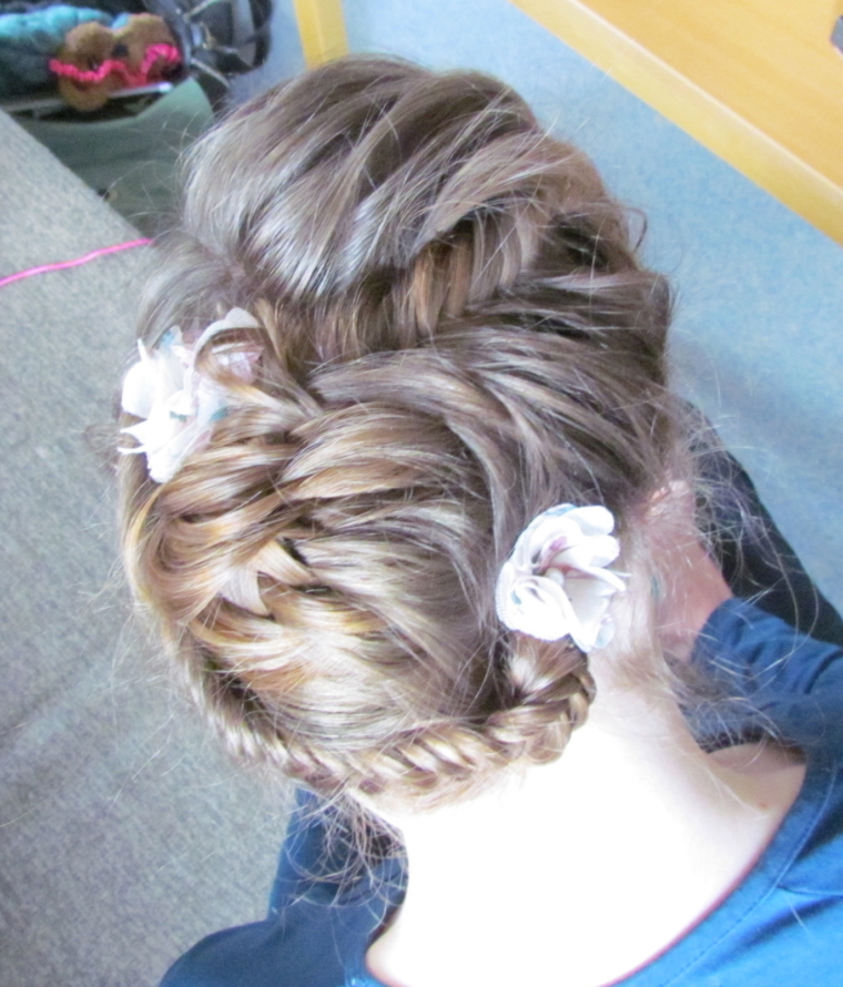 Fishtail Braided Updo
