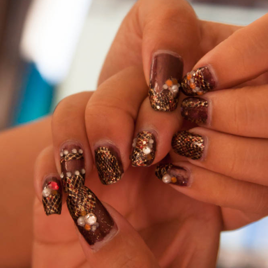 Gold Snakeskin