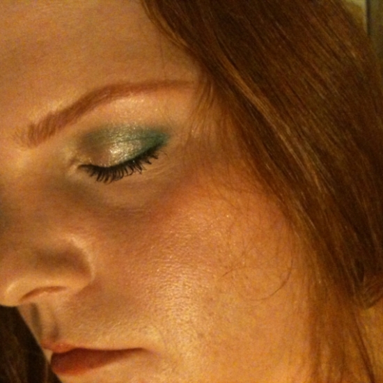 Sephora Disney Ariel Palette Green/teal & copper/gold