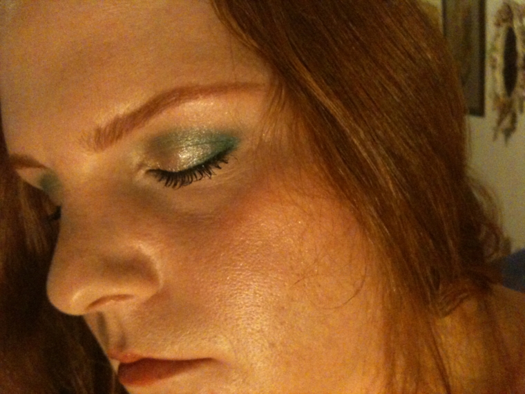 Sephora Disney Ariel Palette Green/teal & copper/gold