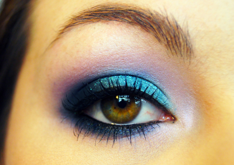 Galaxy Inspired Makeup