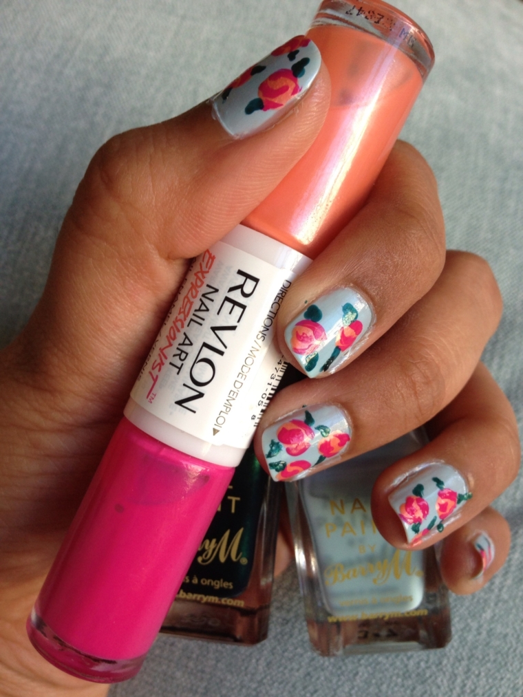 Vintage Inspired Nails Temptalia