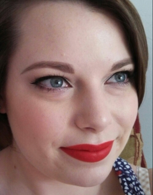 Classic Red Lip Featuring MAC Scarlet Ibis