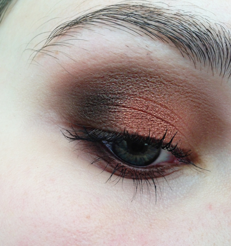 Smokey-Copper Eye Look