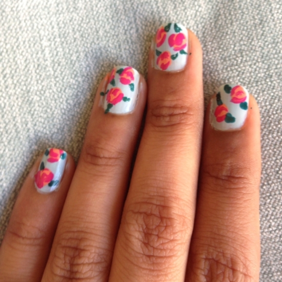 Vintage Inspired Nails