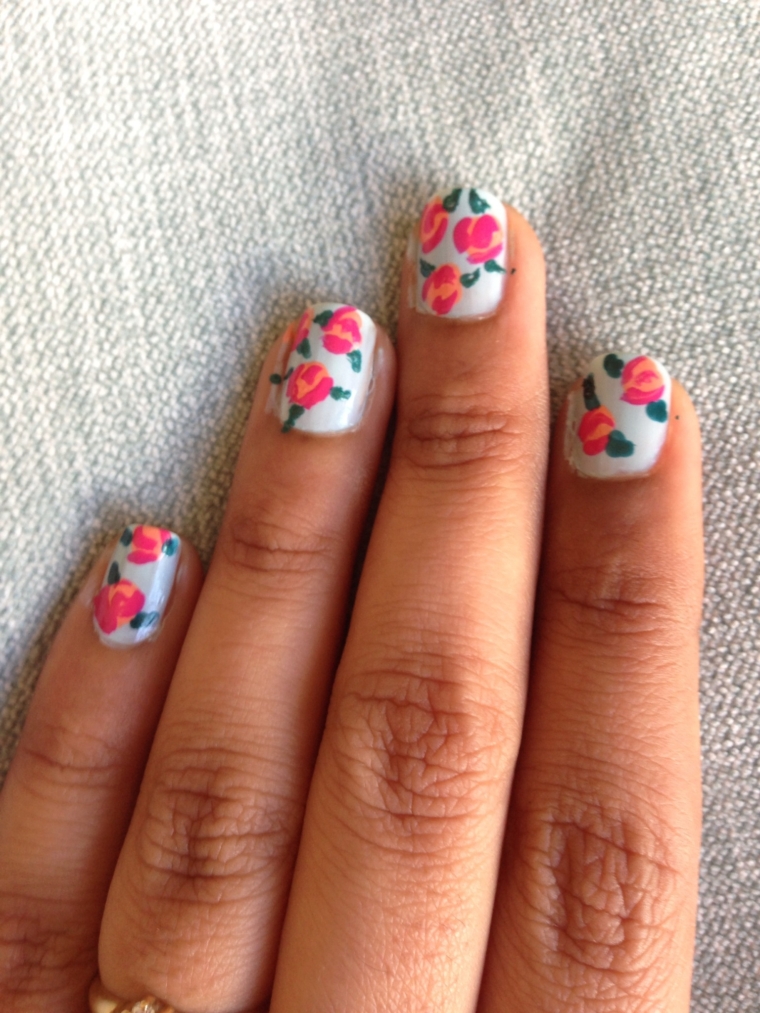 Vintage Inspired Nails