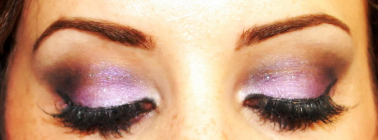 Dramatic Purple and Black
