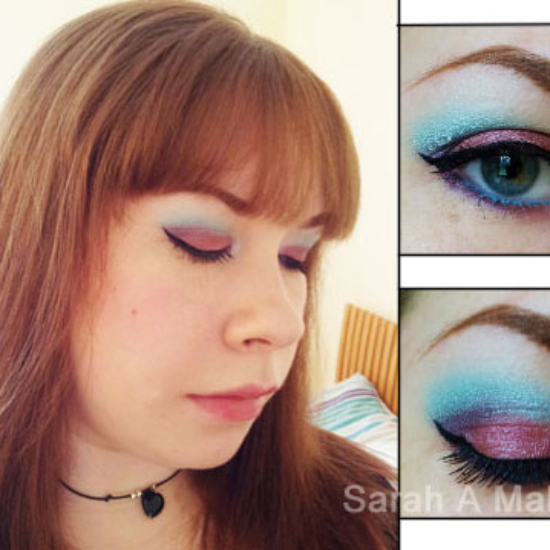Blue and Pink