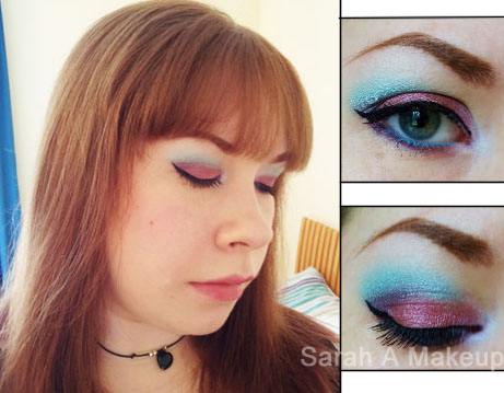 Blue and Pink