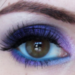 Smokey Purple Glitter Eye