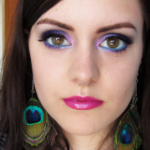 Smokey Purple Glitter Eye
