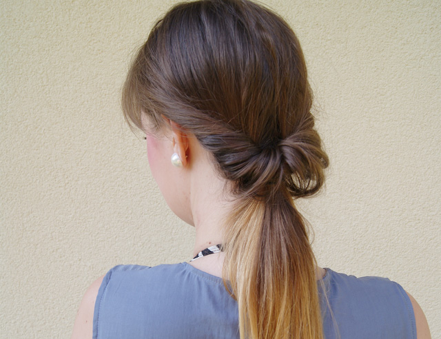 The Inside-Out Ponytail