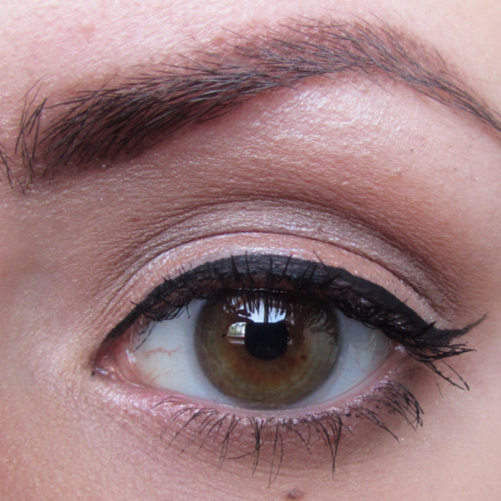 Neutral Eye & Purple Ombré Lip