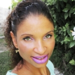 Neon Purple Lips