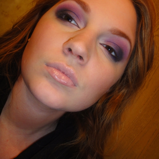Purple Smokey Eye