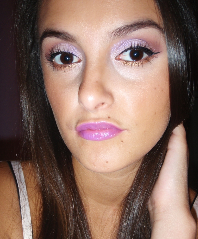 Soft Purple & Gold