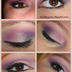 Lavender Eye Makeup Look