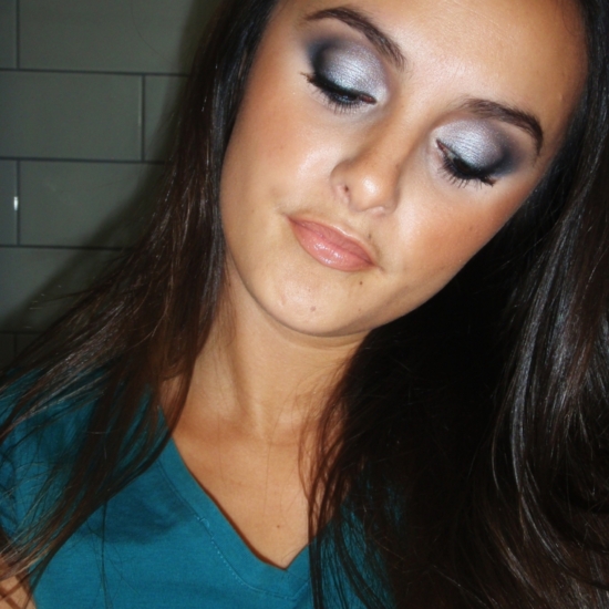 Silver Smokey Eye
