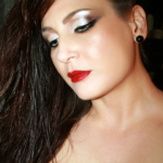 Makeup With Red Lipstick