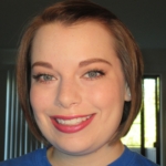 Peach and Green Eye Look