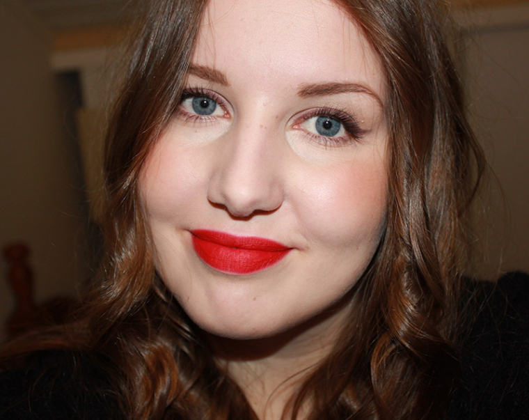 Red Lips and Liner