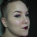 Oxblood and Black Glitter