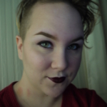 Oxblood and Black Glitter