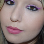 Pink eyeliner