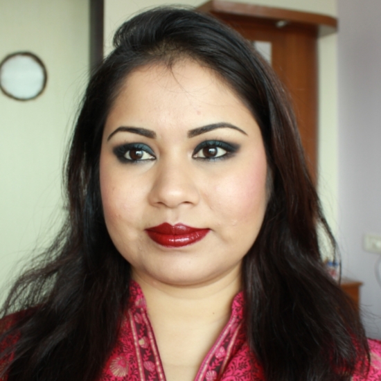 Bold Eyes and Lips for Holidays