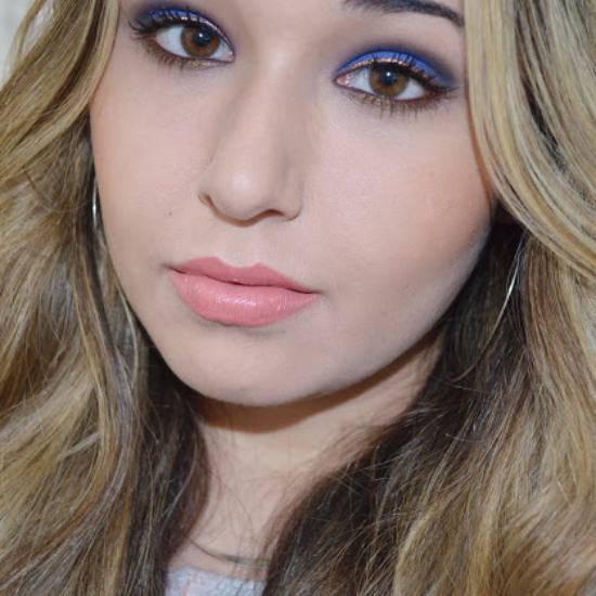 Blue with Gold