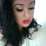Winged Liner and Pink Lipssss