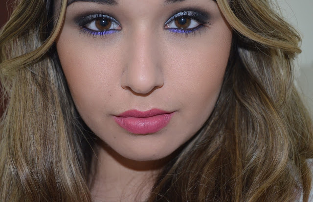Silver With Purple