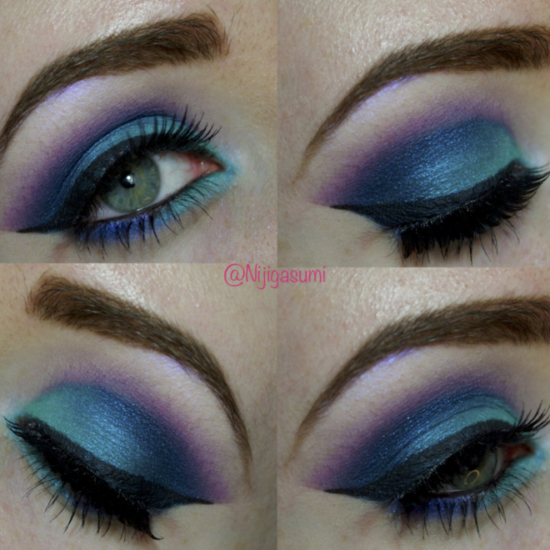 Blue Iridescent