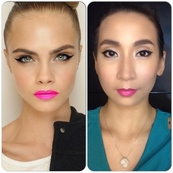 Cara Delevigne Inspired Makeup