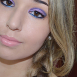 Lilac and Blue