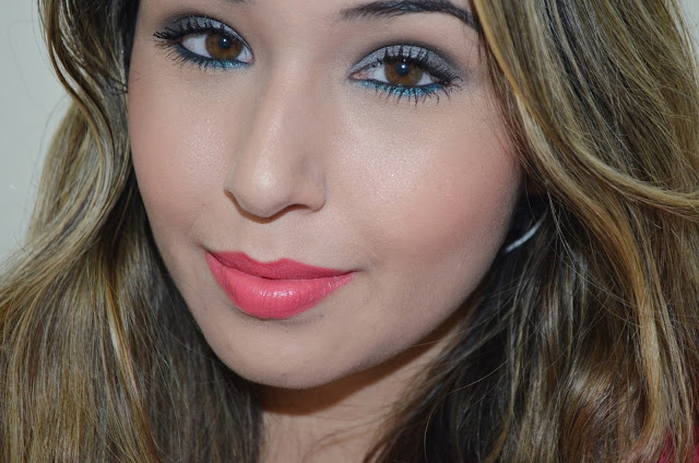Silver with Blue