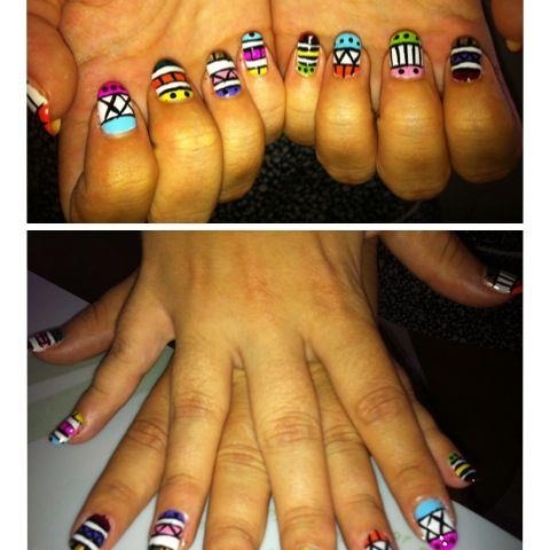 Tribal Manicure