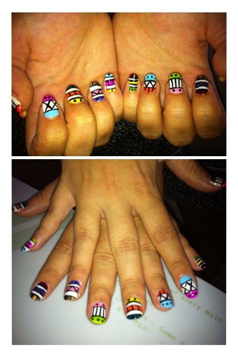 Tribal Manicure