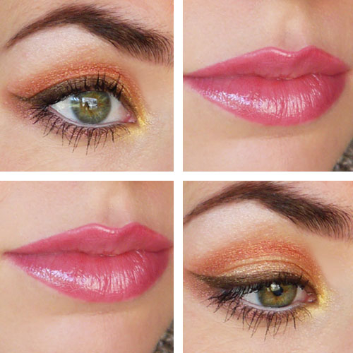 Playing With My Sleek Sunset Palette
